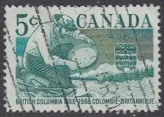 Kanada Mi.Nr. 324 Provinz Columbia, Goldwäscher (5)