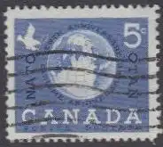 Kanada Mi.Nr. 331 10Jahre NATO, Weltkugel, Taube (5)