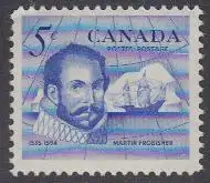 Kanada Mi.Nr. 355 Martin Frobisher. Segelschiff, Eisberg (5)