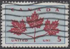 Kanada Mi.Nr. 361 Kanadische Einheit, Ahornblätter (5)