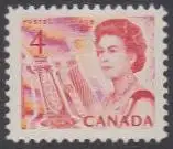 Kanada Mi.Nr. 401Ax Freim. Jahrhundertfeier, Elisabeth II, Schiffschleuse (4)