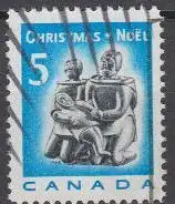 Kanada Mi.Nr. 430Ax Weihnachten, Eskimo-Familie (5)