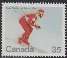 Kanada Mi.Nr. 759 Olympische Winterspiele Lake Placid, Abfahrtsläufer (35)