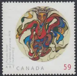 Kanada Mi.Nr. 2699 Gemälde Pow-wow-Tänzer von Daphne Odjig (59)