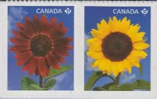 Kanada Mi.Nr. 2706-07 Sonnenblumen, skl. (2 Werte)