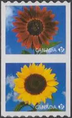 Kanada Mi.Nr. 2708-09 Sonnenblumen, skl. (2 Werte)