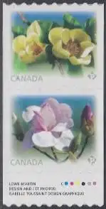 Kanada Mi.Nr. 2946-47 Magnolien, skl. (2 Werte)