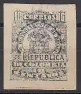 Kolumbien (Boyacá) Mi.Nr. 2B Freim. Wappen (10)