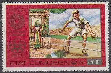 Komoren Mi.Nr. 275A Olympiade 1976 Montreal, Laufen Athen 1896, gez. (20)