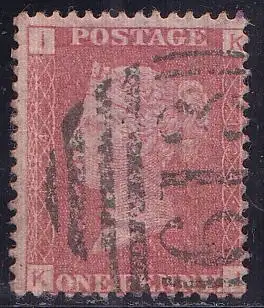 Großbritannien Mi.Nr. 16 Platte 124  Königin Victoria (1 P.)