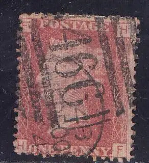 Großbritannien Mi.Nr. 16 Platte 109  Königin Victoria (1 P.)