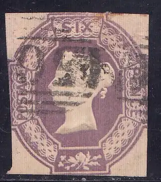 Großbritannien Mi.Nr. 5  Königin Victoria (6 P.)