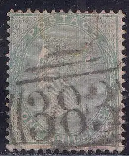 Großbritannien Mi.Nr. 15  Königin Victoria (1 Sh.)