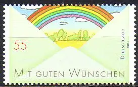 D,Bund Mi.Nr. 2786 Post Grußmarke Regenbogen (55)