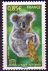 F,UNESCO Dienst Mi.Nr. 60 Naturerbe, Koala (0,85)