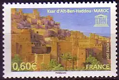 F,UNESCO Dienst Mi.Nr. 59 Kulturerbe, Ait-Ben-Haddou, Marokko (0,60)