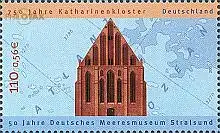 D,Bund Mi.Nr. 2195 Katharinenkloster und Meeremuseum (110Pf/0,56€)