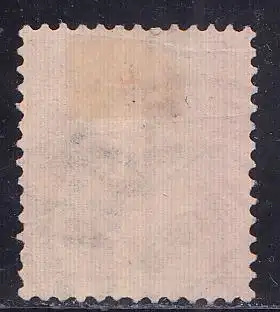 Island Mi.Nr. 9B Ziffer mit Krone im Oval, gestempelt 