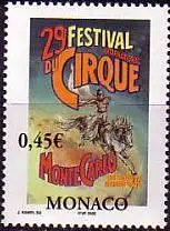 Monaco Mi.Nr. 2718 Int. Zirkusfestival von Monte Carlo (0,45)