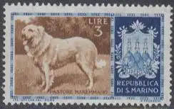 San Marino Mi.Nr. 549 Rassehunde, Hirtenhund (3)