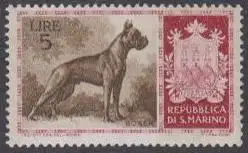 San Marino Mi.Nr. 551 Rassehunde, Boxer (5)