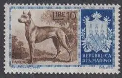 San Marino Mi.Nr. 552 Rassehunde, Dogge (10)
