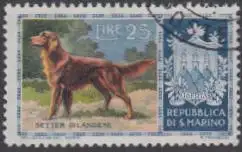 San Marino Mi.Nr. 553 Rassehunde, Irischer Setter (25)