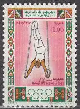 Algerien Mi.Nr. 586 Olympiade 1972 München, Turnen (1,00)