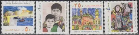 Palästina Mi.Nr. 144-47 Jahr des Kindes (4 Werte)