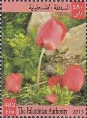 Palästina Mi.Nr. 275 Fauna und Flora, Mohn (480)