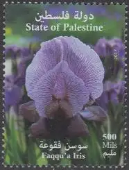 Palästina MiNr. 388 Nationalblume Iris haynei (500)