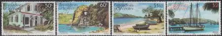 St.Vincent-Grenadinen Mi.Nr. 202-05 Insel Bequia (4 Werte)