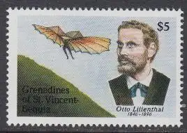 St.Vincent-Grenadinen-Bequia Mi.Nr. 282 Otto Lilienthal, Lilienthal-Gleiter (5)