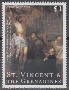 St.Vincent & die Grenadinen Mi.Nr. 4871 van Dyck, Francesco Orero in .. (1)