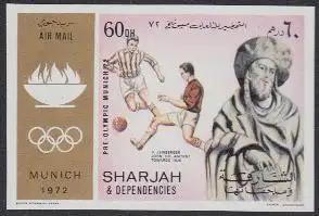 Sharjah Mi.Nr. 846B Olympia 1972 München, Fußball (60)