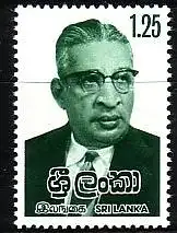 Sri Lanka Mi.Nr. 500 Premierminister Senanayake (1.25(R))