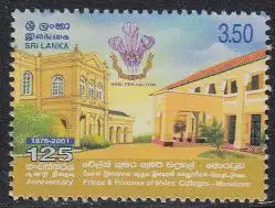 Sri Lanka Mi.Nr. 1304 125J. Prince and Princess of Wales’ Colleges (3,50)