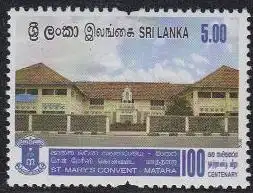 Sri Lanka Mi.Nr. 1689 100J. St. Mary’s Convent, Matara (5,00)