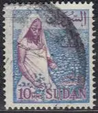 Sudan Mi.Nr. 180x Freim. Baumwollpflückerin (10)