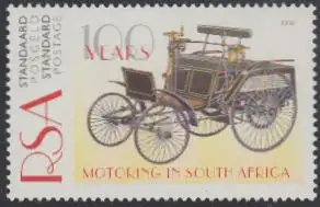 Südafrika Mi.Nr. 1035 100Jahre Automobile in Südafrika, Benz-Zweisitzer 1897 (-)