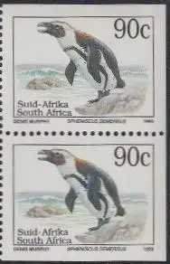 Südafrika Mi.Nr. 903IEor/Eur Freim.Bedrohte Tiere, Pinguin (Paar)