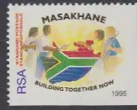 Südafrika Mi.Nr. 984Eur Masakhane-Kampagne Zusammenarbeit (-)