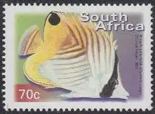 Südafrika Mi.Nr. 1292A Freim. Fauna und Flora, Fähnchengaukler (70)