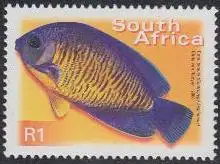 Südafrika Mi.Nr. 1295A Freim. Fauna und Flora, Herzogfisch (1)