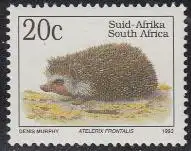 Südafrika Mi.Nr. 894IA Freim.Bedrohte Tiere, Igel (20)