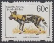 Südafrika Mi.Nr. 899IIAS Freim.Bedrohte Tiere, Hyänenhund (60)