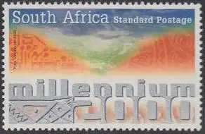 Südafrika Mi.Nr. 1244 Eintritt in's Jahr 2000 (-)