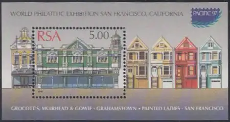 Südafrika Mi.Nr. Block 56 Briefmarkenausstellung PACIFIC '97