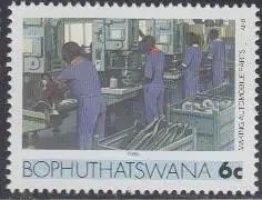 Südafrika - Bophuthatswana Mi.Nr. 153x Freim. Herstellung von Autoteilen (6)
