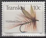Südafrika - Transkei Mi.Nr. 83 Künstliche Fliegen, Wickham's Fancy (10)